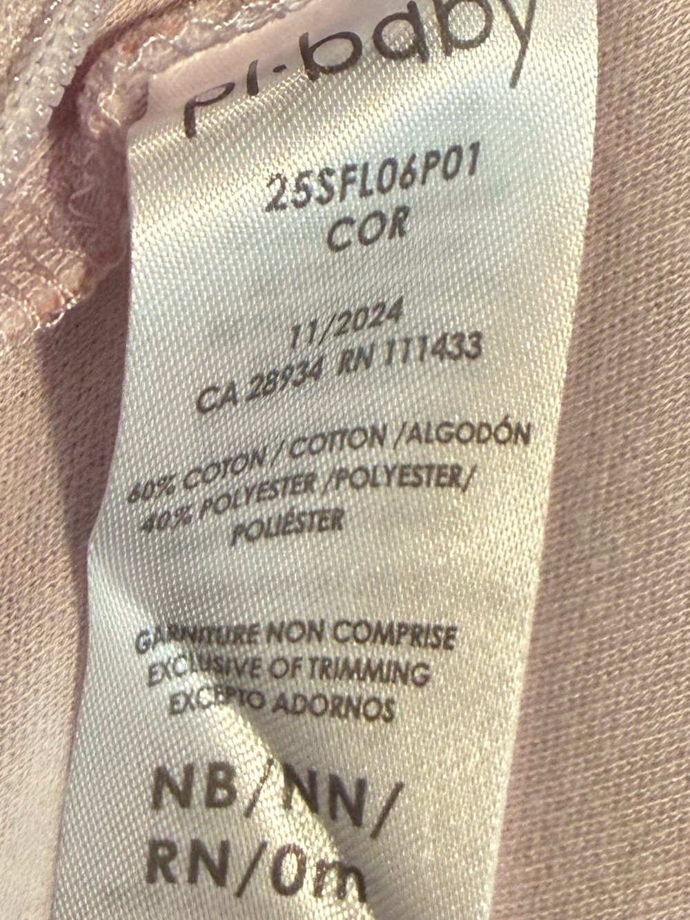 Kids pl baby sleeper size nb - Picture 4 of 4